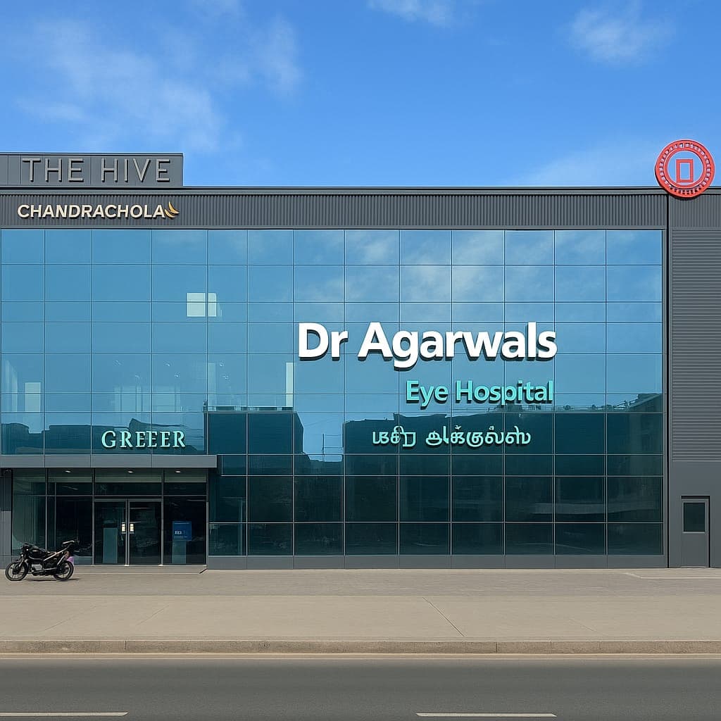 Dr Aggarwal Eye Hospital advanced setup